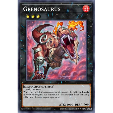 Grenosaurus (Shatterfoil Rare)