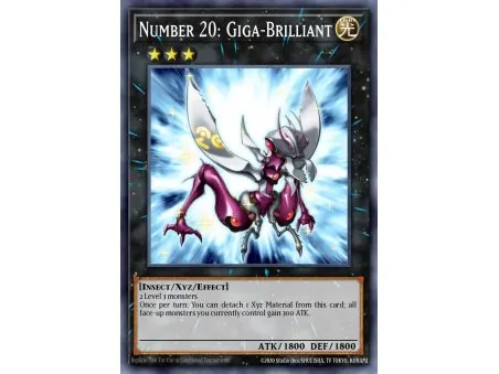Number 20: Giga-Brilliant (Shatterfoil Rare)