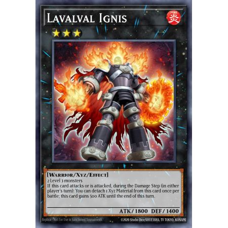 Lavalval Ignis (Shatterfoil Rare)