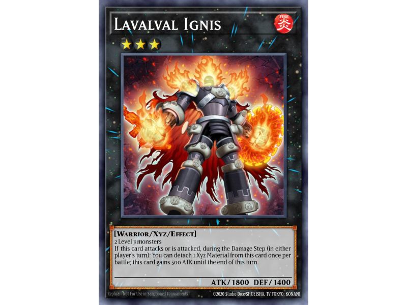 Lavalval Ignis (Shatterfoil Rare)