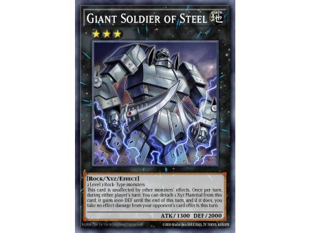 Giant Soldier of Steel (Shatterfoil Rare)