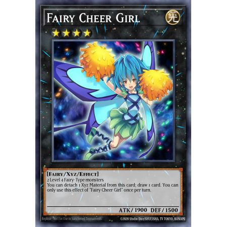 Fairy Cheer Girl (Shatterfoil Rare)