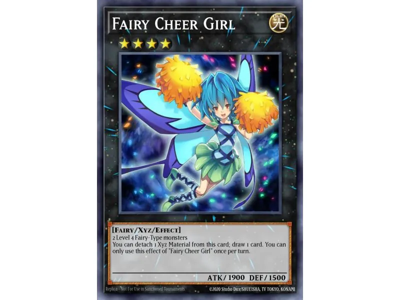 Fairy Cheer Girl (Shatterfoil Rare)