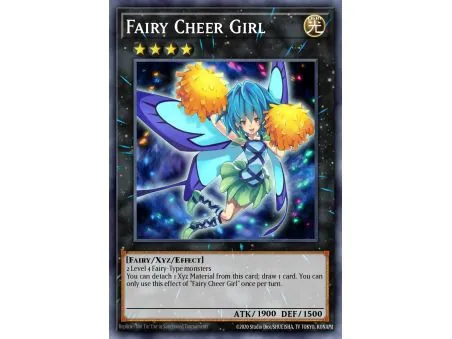 Fairy Cheer Girl (Shatterfoil Rare)