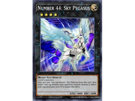 Number 44: Sky Pegasus (Shatterfoil Rare)