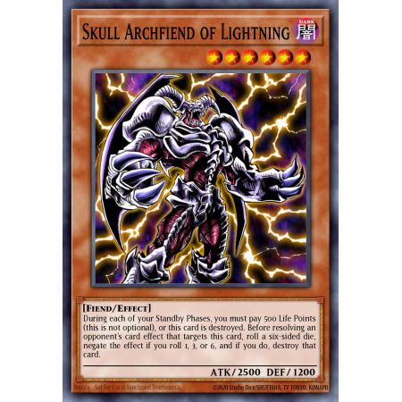 Skull Archfiend of Lightning (Rare)