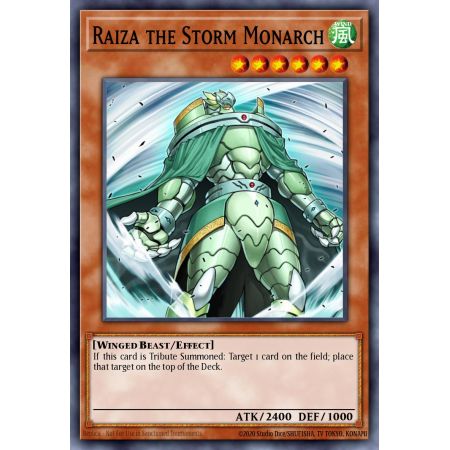 Raiza the Storm Monarch (Rare)
