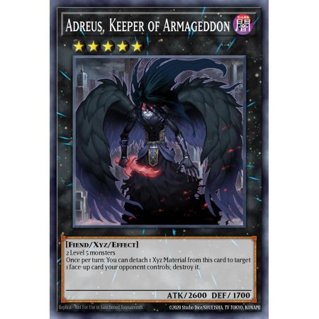 Adreus, Keeper of Armageddon (Rare)