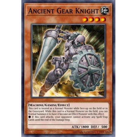 Ancient Gear Knight (Common)