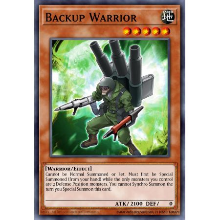 Backup Warrior (Common)