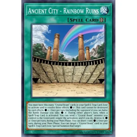 Ancient City - Rainbow Ruins (Starfoil Rare)