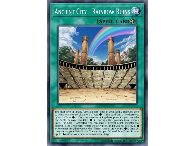 Ancient City - Rainbow Ruins (Starfoil Rare)