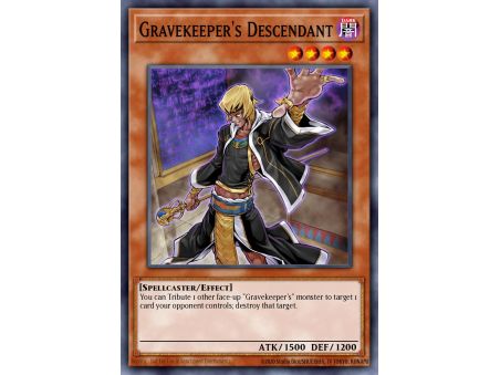 Gravekeeper's Descendant (Starfoil Rare)