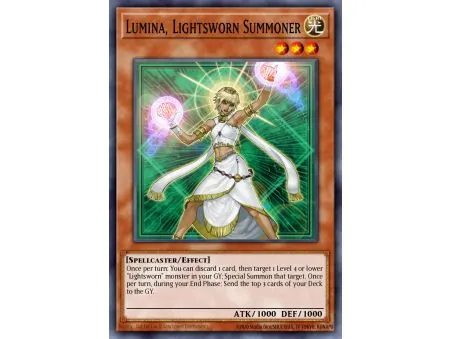 Lumina, Lightsworn Summoner (Super Rare)