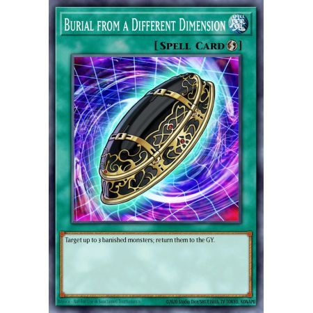 Burial from a Different Dimension (Rare)