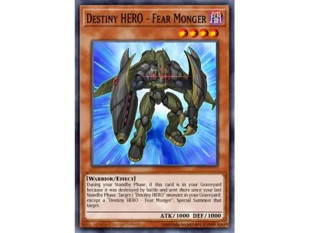 Destiny HERO - Fear Monger (Super Rare)