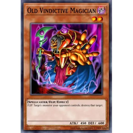 Old Vindictive Magician (Super Rare)
