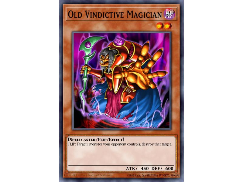 Old Vindictive Magician (Super Rare)