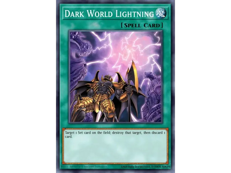Dark World Lightning (Super Rare)