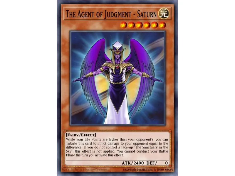 The Agent of Judgment - Saturn (Rare)