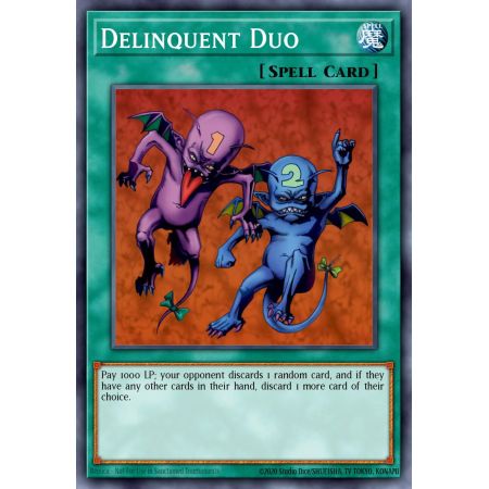 Delinquent Duo (Super Rare)
