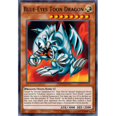 Blue-Eyes Toon Dragon (Super Rare)
