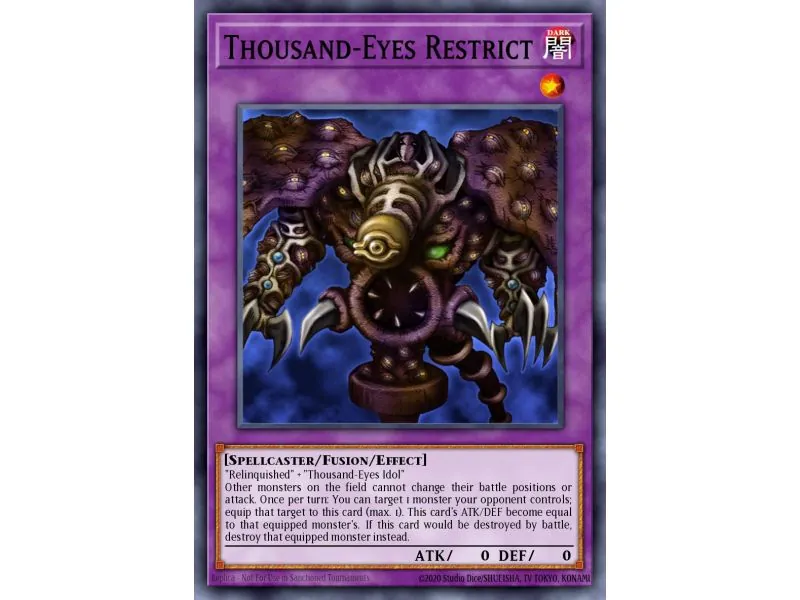 Thousand-Eyes Restrict (Ultra Rare)