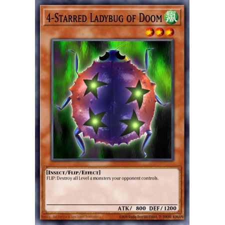 4-Starred Ladybug of Doom (Common)