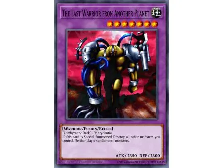 The Last Warrior from Another Planet (Super Rare)