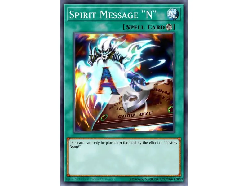 Spirit Message "N" (Common)