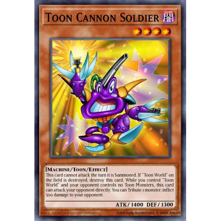 Toon Cannon Soldier (Common)