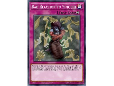 Bad Reaction to Simochi (Common)