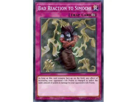 Bad Reaction to Simochi (Common)