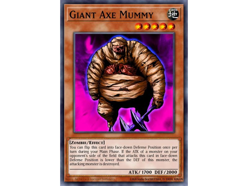 Giant Axe Mummy (Common)