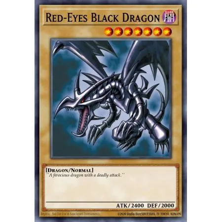 Red-Eyes Black Dragon (Rare)