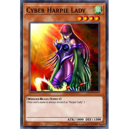 Cyber Harpie Lady (Super Rare)