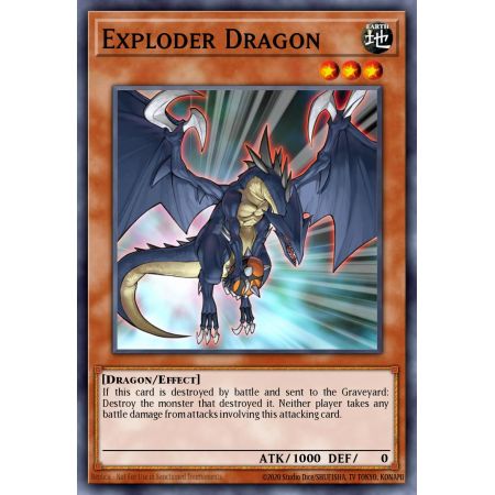 Exploder Dragon (Shatterfoil Rare)