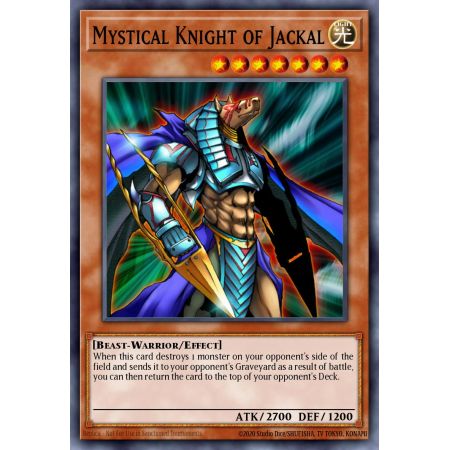 Mystical Knight of Jackal (Super Rare)