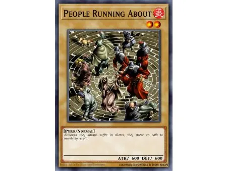 People Running About (Common)