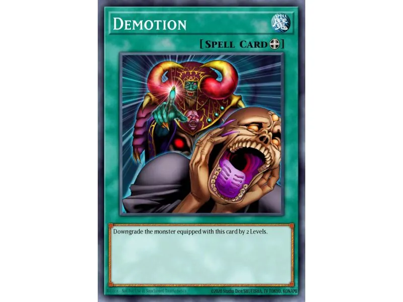 Demotion (Common)