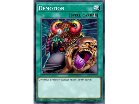 Demotion (Common)