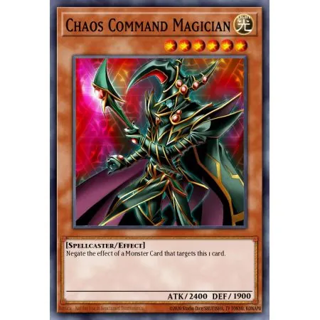 Chaos Command Magician (Super Rare)