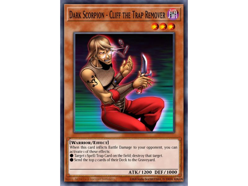 Dark Scorpion - Cliff the Trap Remover (Common)