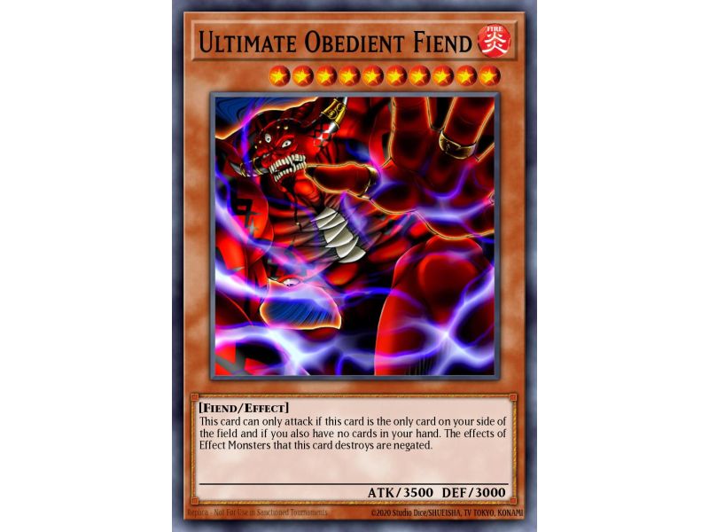 Ultimate Obedient Fiend (Common)