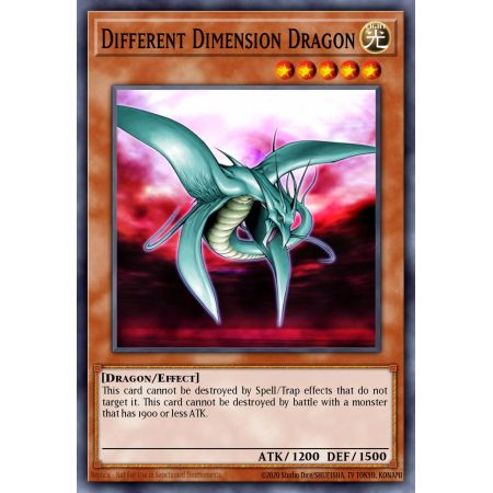 Different Dimension Dragon (Super Rare)