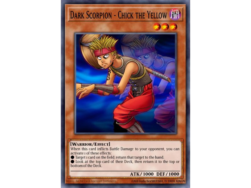 Dark Scorpion - Chick the Yellow (Common)