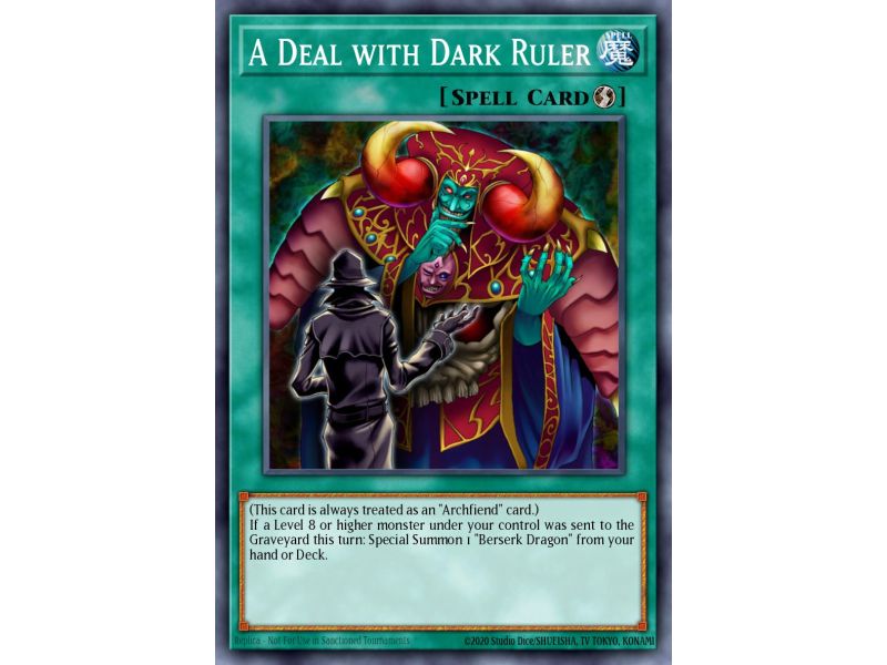 A Deal with Dark Ruler (Common)