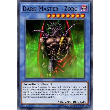 Dark Master - Zorc (Super Rare)
