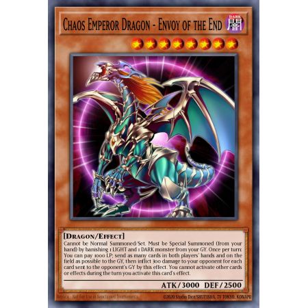 Chaos Emperor Dragon - Envoy of the End (Ultra Rare)