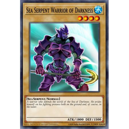 Sea Serpent Warrior of Darkness (Common)
